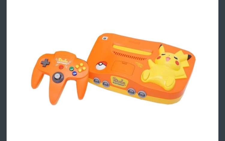 Nintendo 64 System [Orange Pikachu Edition] - Nintendo 64 | VideoGameX